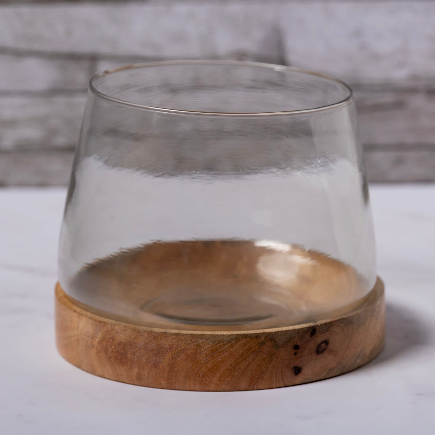 Hurricane Glass Vase