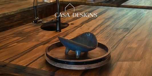 Decorative Blue Footed Bowl