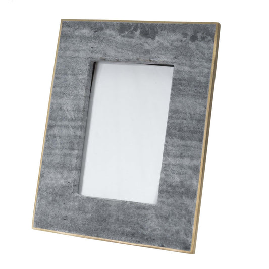 Sami Black Marble Frame - 4" x 6"