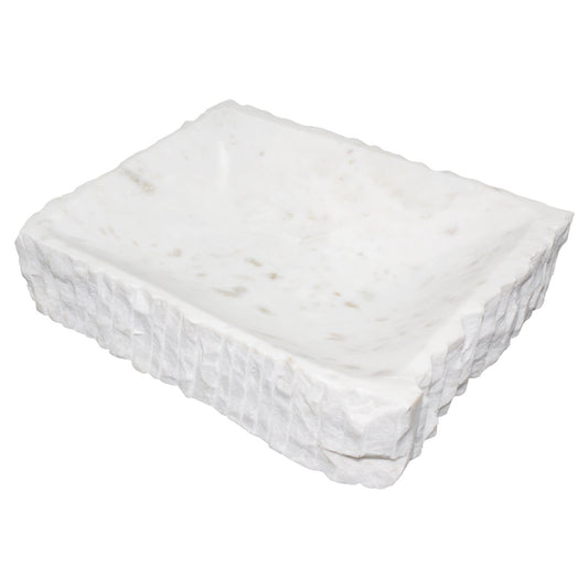 Marble Bowl with Uneven Edges - Large