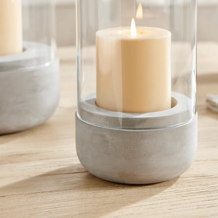 Lumière Concrete Pillar Candle Holder