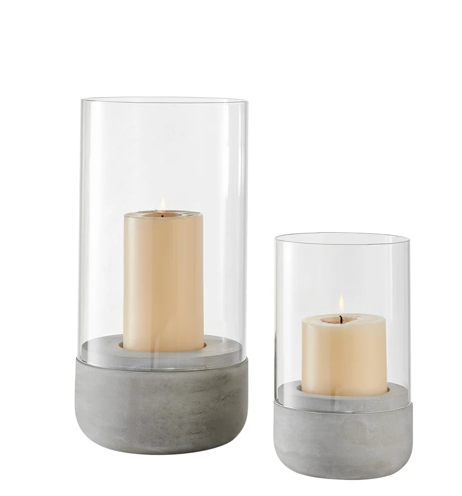 Lumière Concrete Pillar Candle Holder